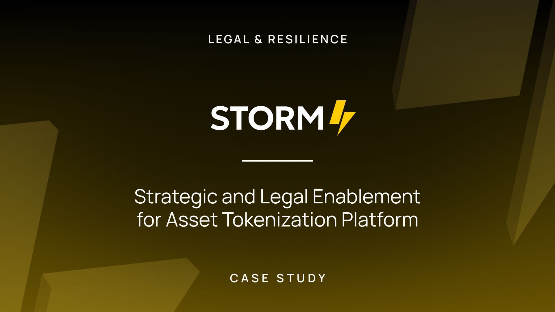Confidential — Strategic and Legal Enablement for Asset Tokenization Platform — featured image